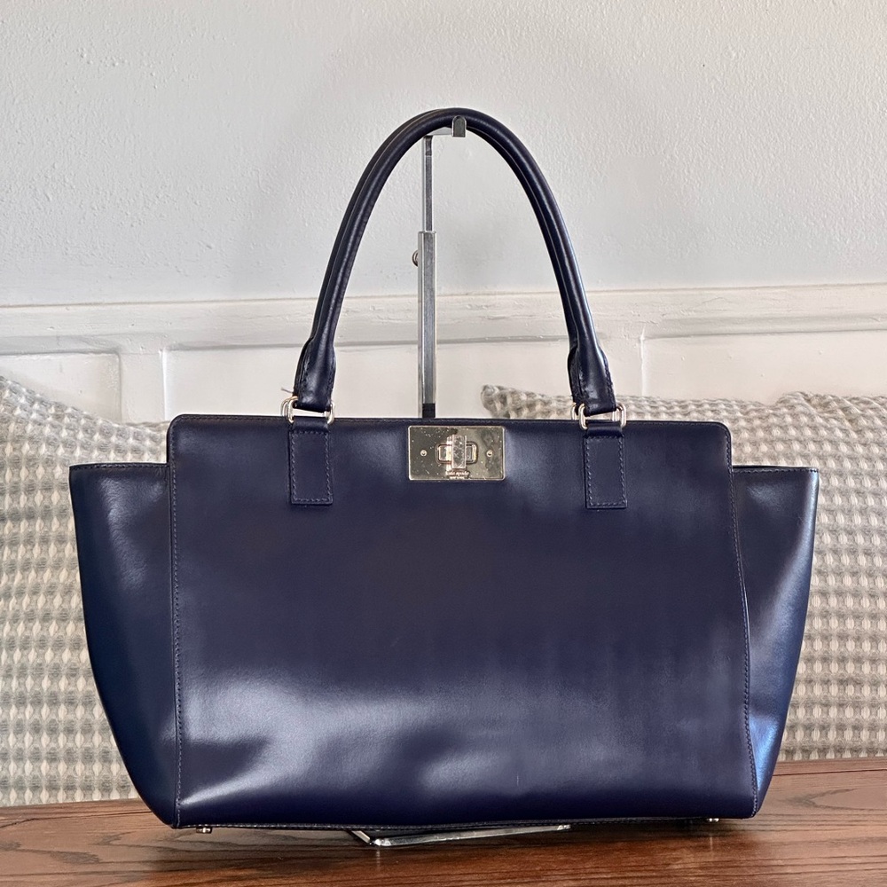 Kate Spade NY dark blue purse / shoulder bag - New